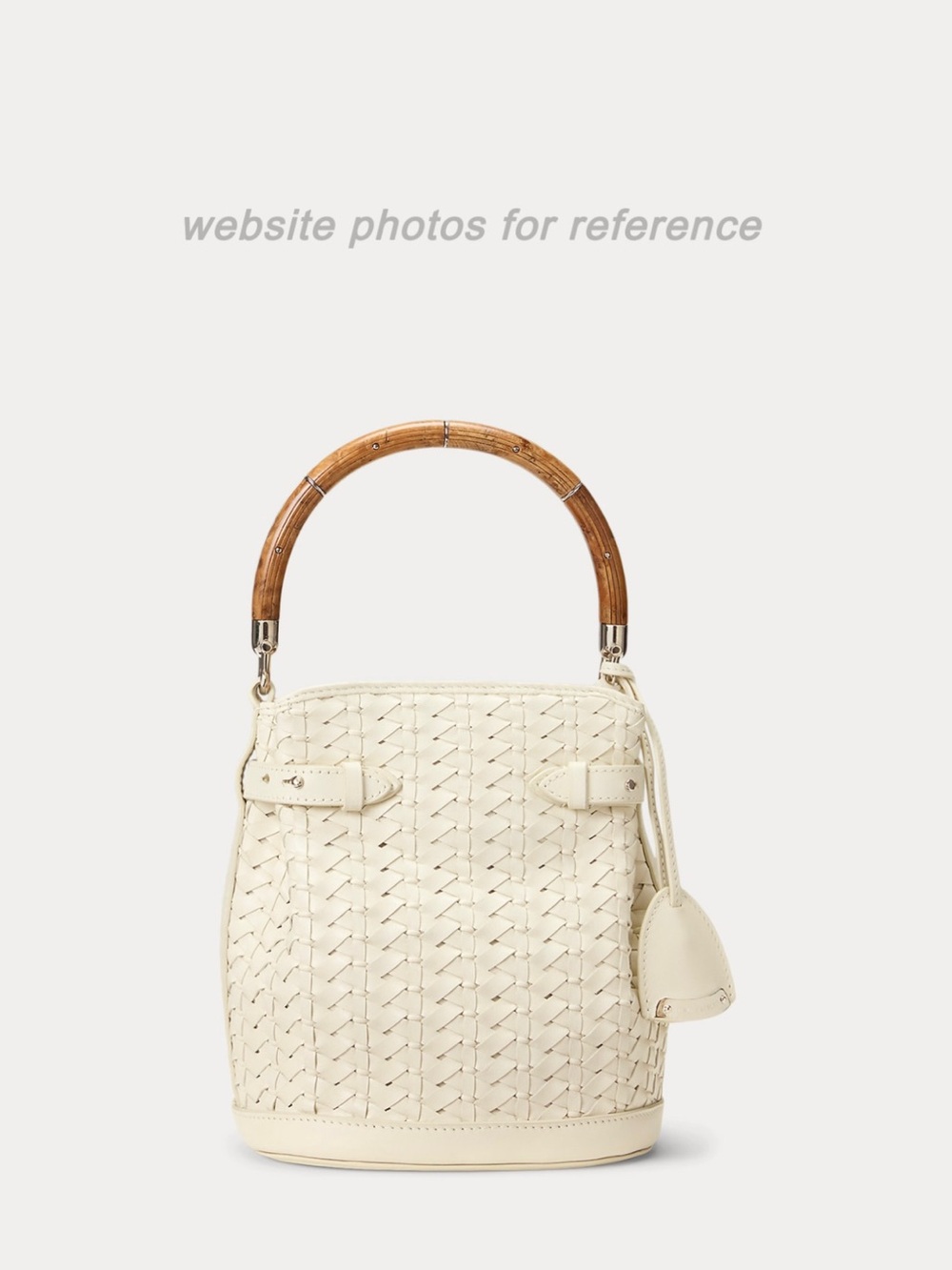 The Ralph Braided Small Bucket Bag